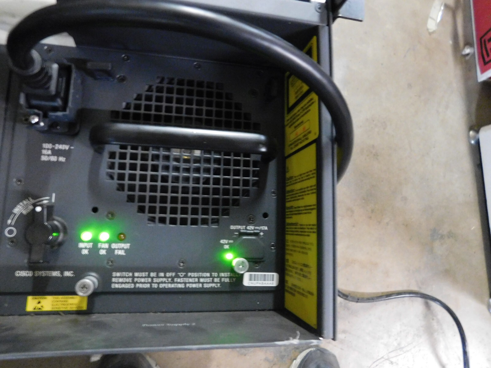 Cisco Model:   34-1535-05 .  6500 Power Supply.  Artesyn Model: 7000056-0002