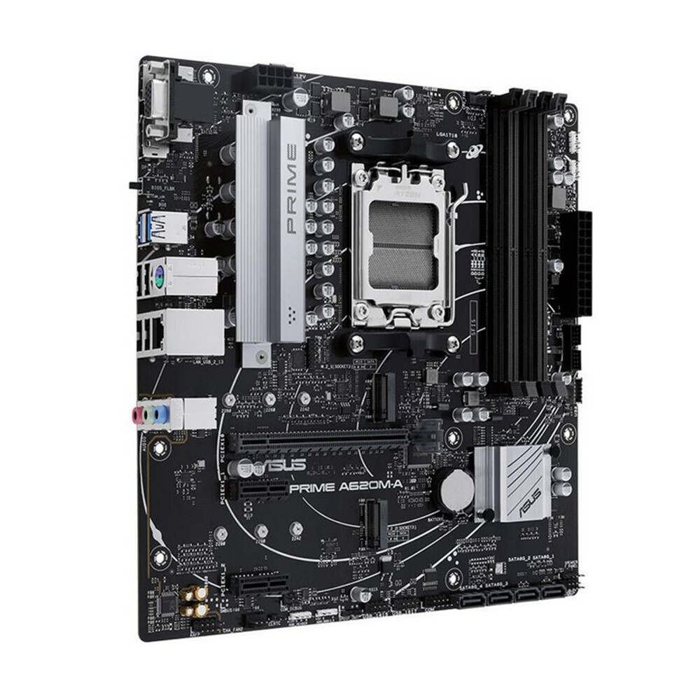 For ASUS PRIME A620M-A Motherboard AMD A620 DDR5 Support Ryzen 7000 Series CPU