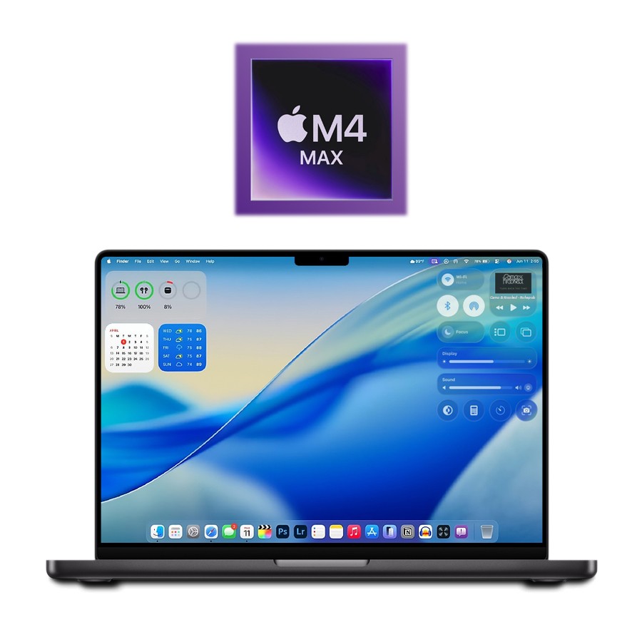 2024 Apple M4 Max MacBook Pro 16.2" 48GB/1TB SSD - (Black) A3186 w/Year Warranty