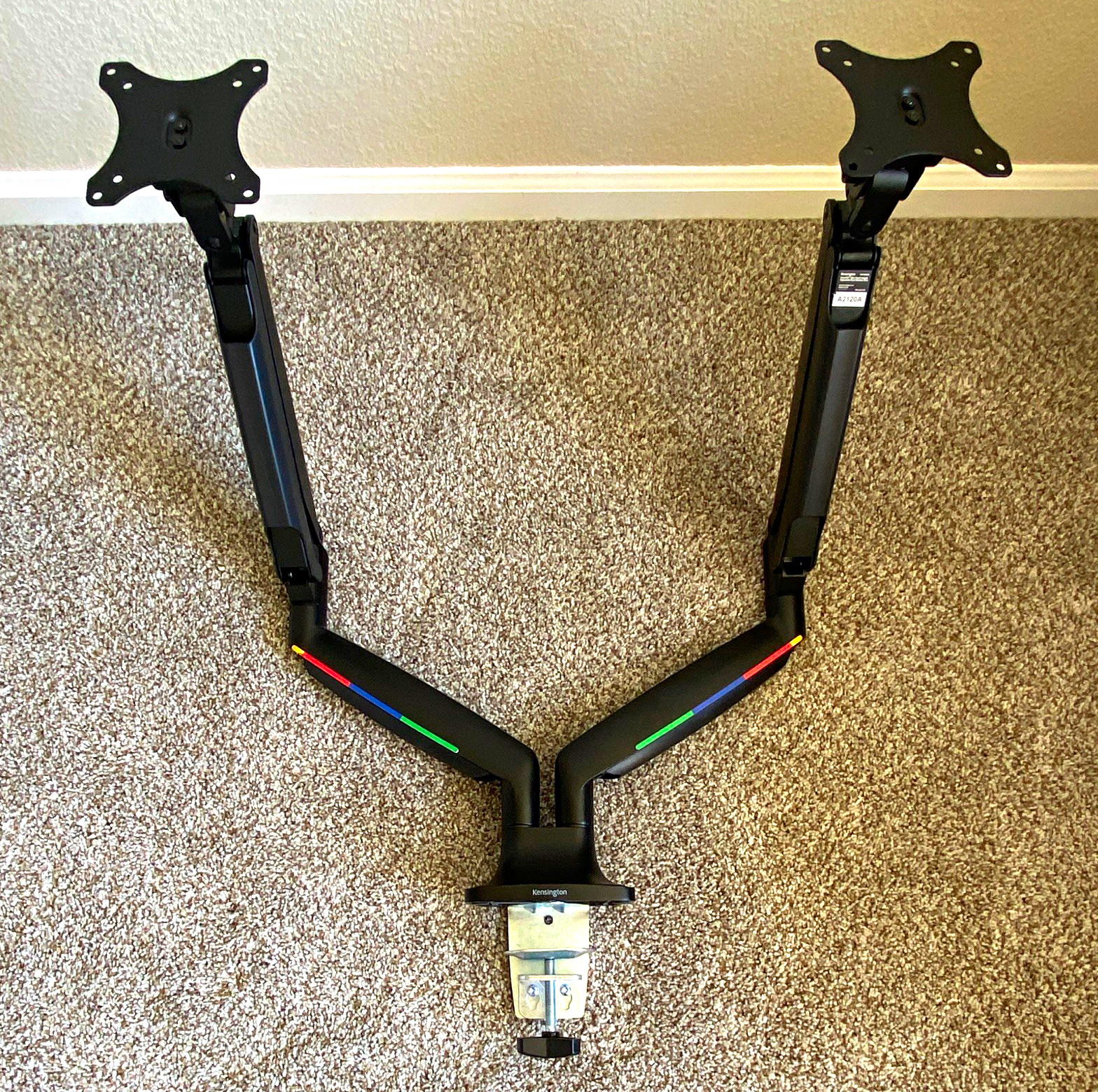 Kensington SmartFit Dual Monitor Arm (K59601WW) Black