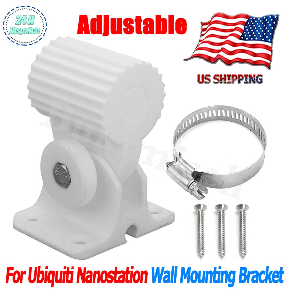 For Ubiquiti Nanostation Adjustable Wall Bracket NS-5AC Loco5AC LocoM5 NSM5 M5