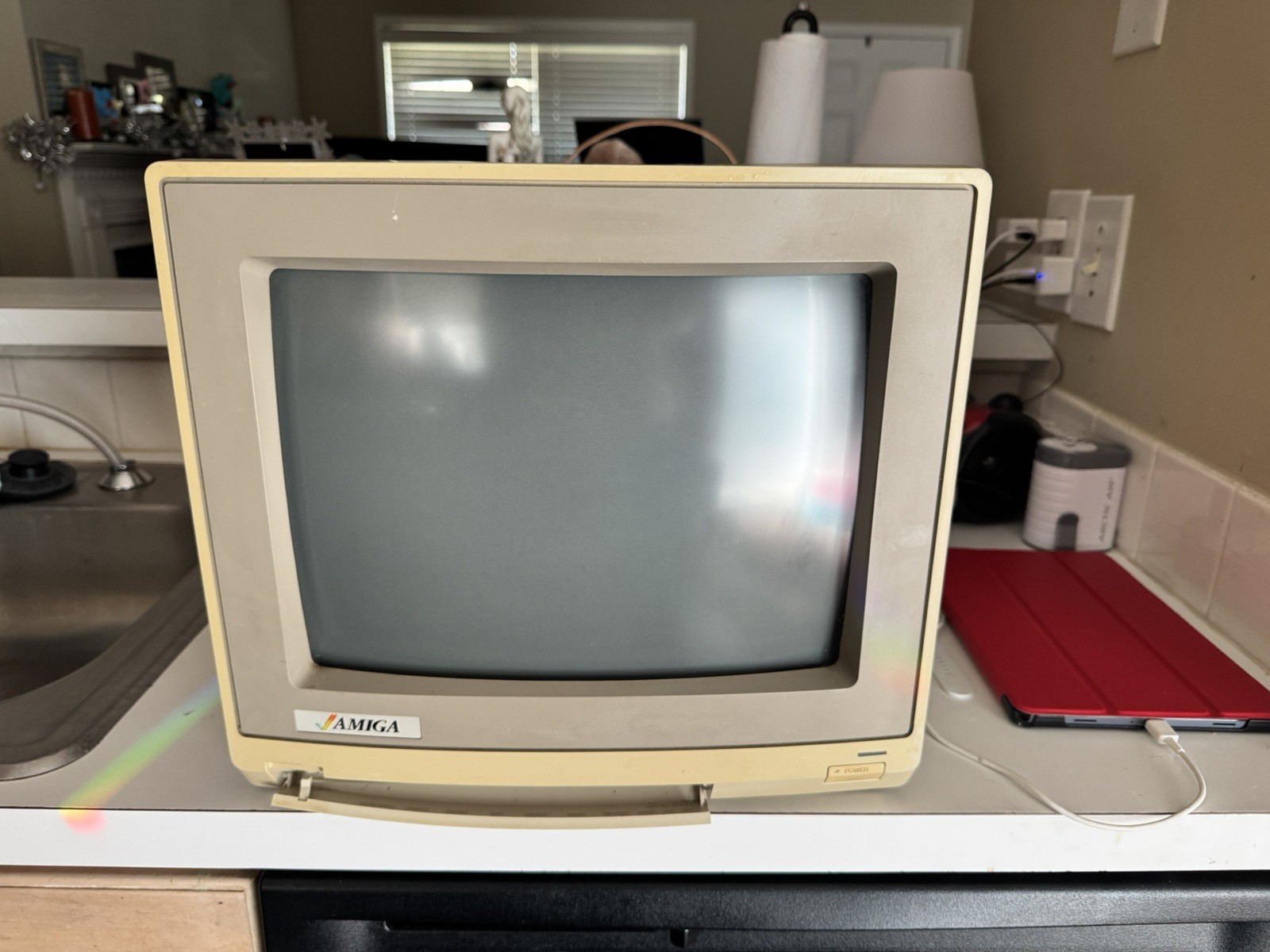 Commodore Amiga 1080 CRT Computer Monitor *TESTED/WORKING*