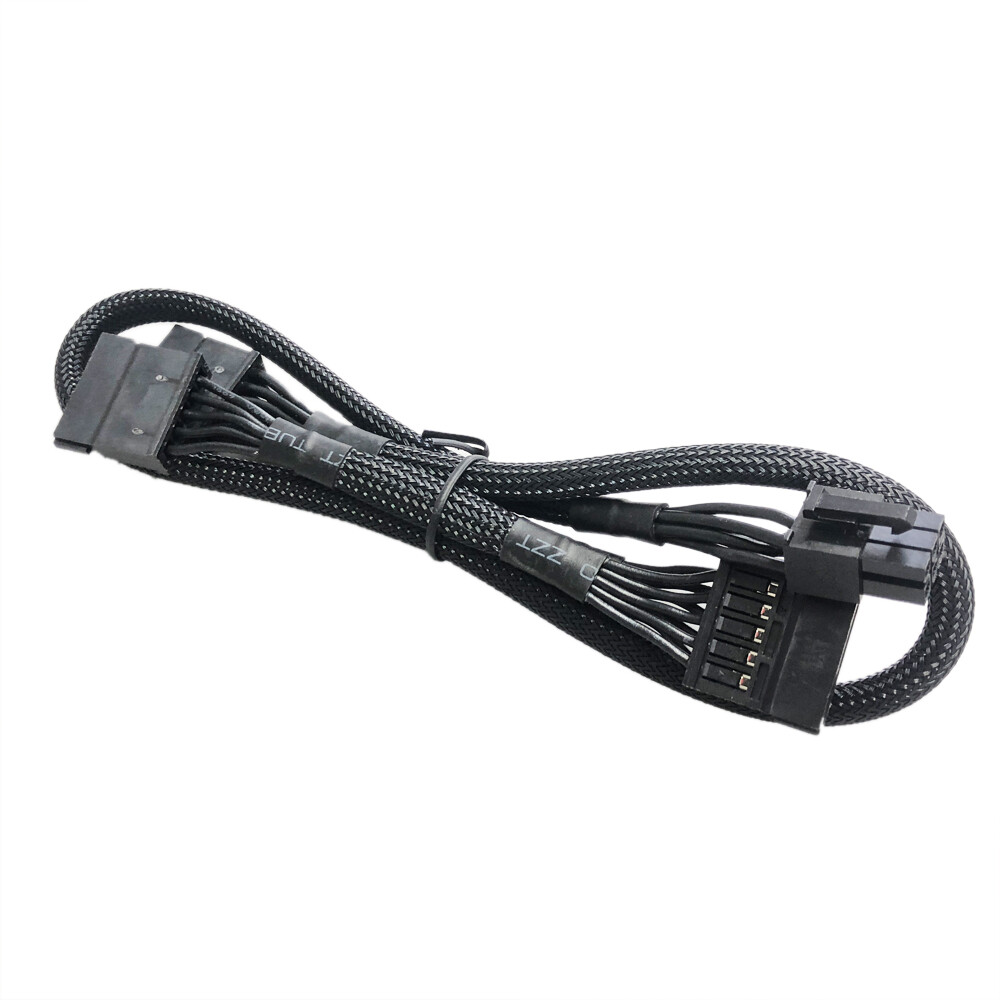 6 Pin To 3x Sata Driver Supply Power Cable For Evga 450-850 G2 B3 G3 G5 P2 B2 cn