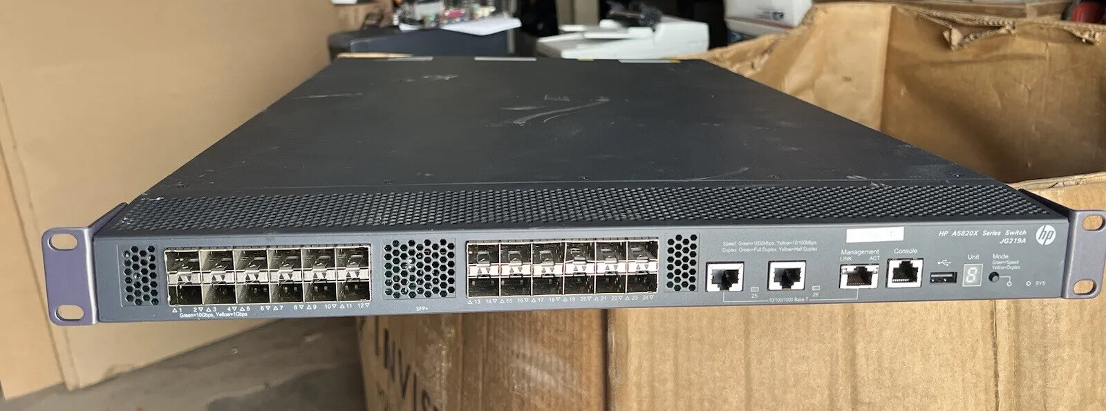 HP A5820X Series Switch JG219A Ethernet Switch