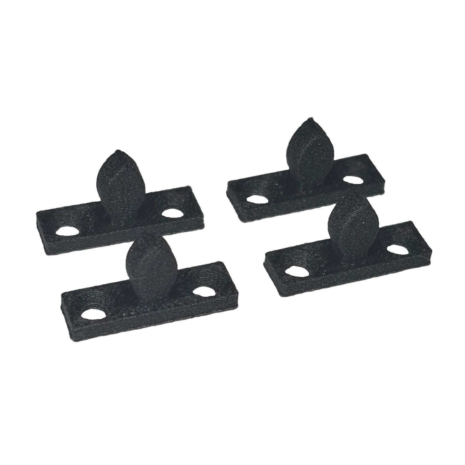 3D Printed Retention Clip Compatible with Silverstone FT03-mini Case Panel (4pc)