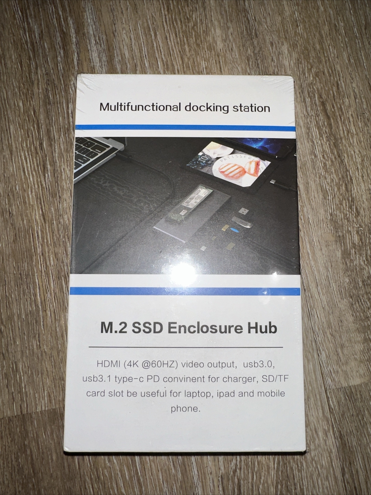 MULTIFUNCTION DOCKING STATION M.2 SSD ENCLOSURE HUB