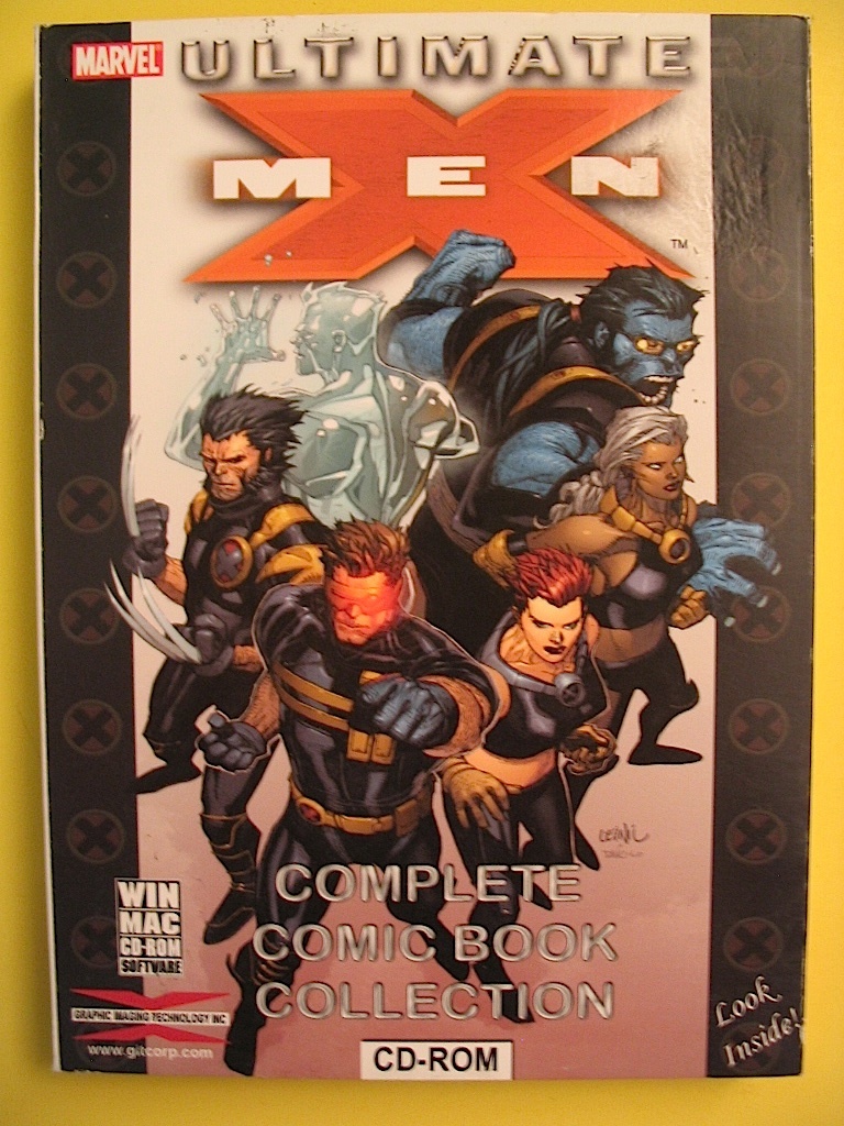 Marvel Comics Ultimate X-Men Complete Comic Book Collection CD-ROM Mac Windows