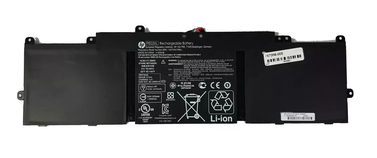 New Genuine 36Wh PE03XL 36WH Battery For HP Chromebook 210 G1 11 G3 G4 N2830 US