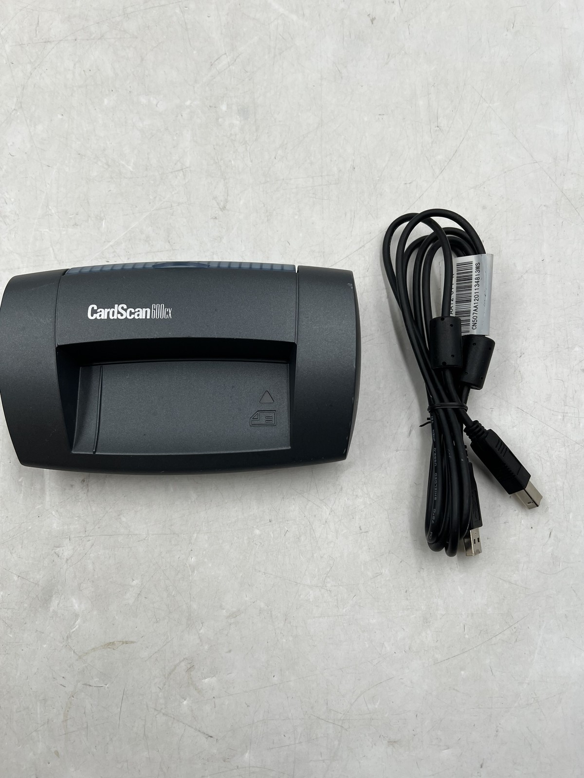 CardScan 600CX Desktop Business Card Scanner w/ Cable ~ 