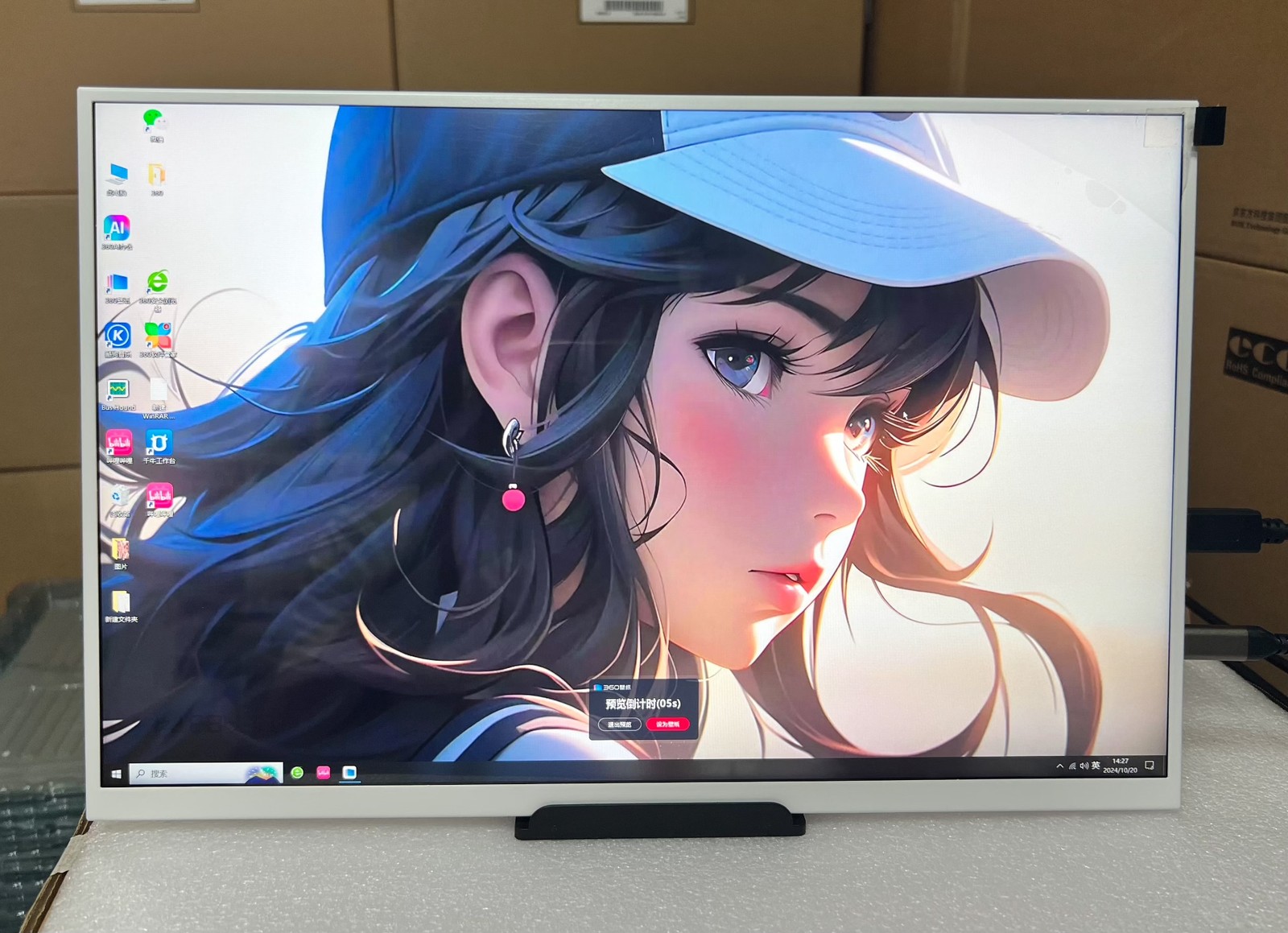 16" 2.5K 165Hz IPS Monitor 100% sRGB 500nit USB-C HDMI DP VESA Laptop Gaming