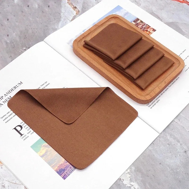 5Pcs/Lot Microfiber Glasses Lens Jewelry Piano Computer Phone Screen Wipe Cloth
