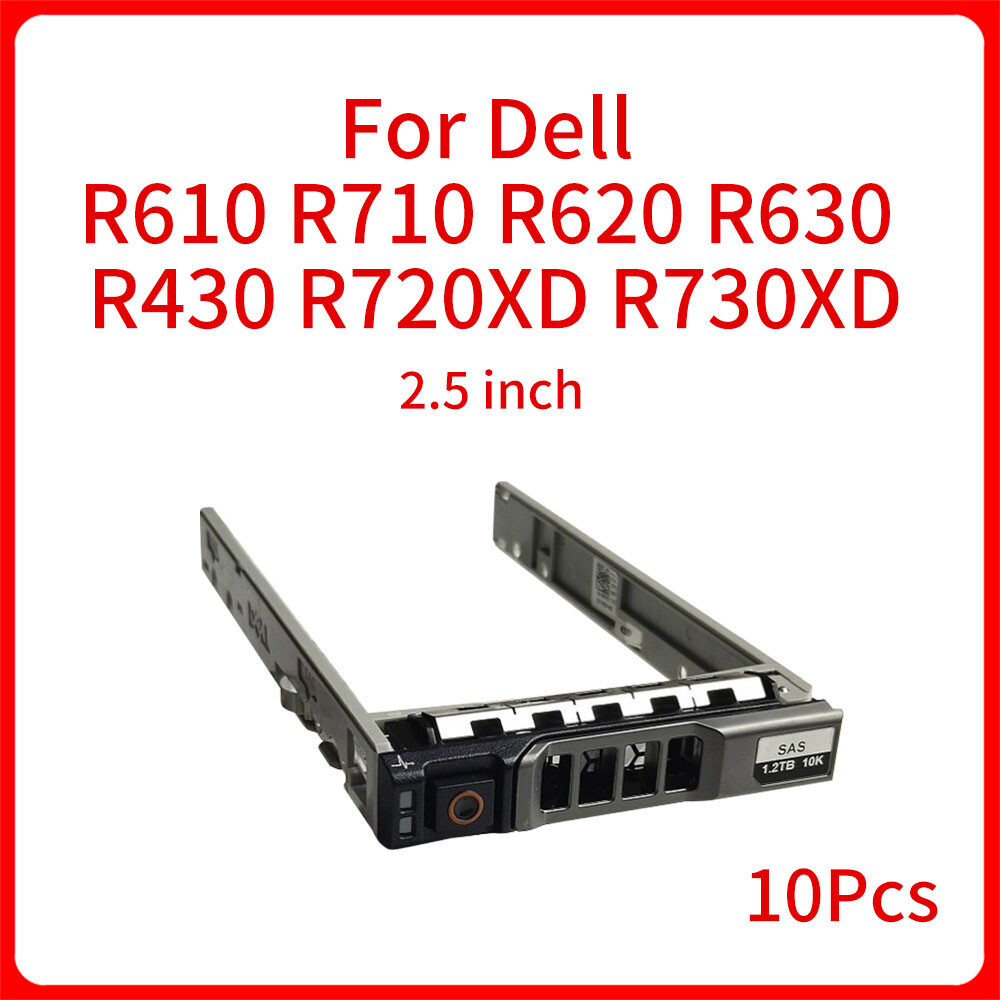 Dell R610 R710 R620 R630 R430 R720XD 10Pcs G176J Hot Swap Disk Tray 2.5 inch 