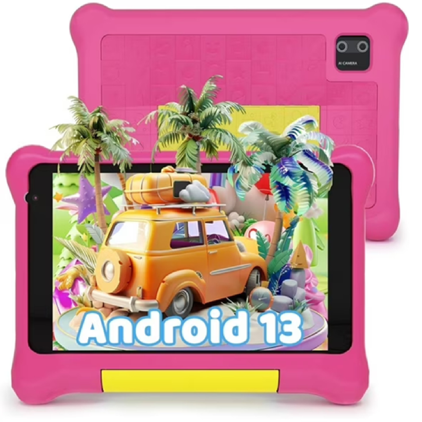 aeezo 7-Inch Kids Tablet, Android 5GB RAM + 32GB ROM, 128GB Expansion, HD
