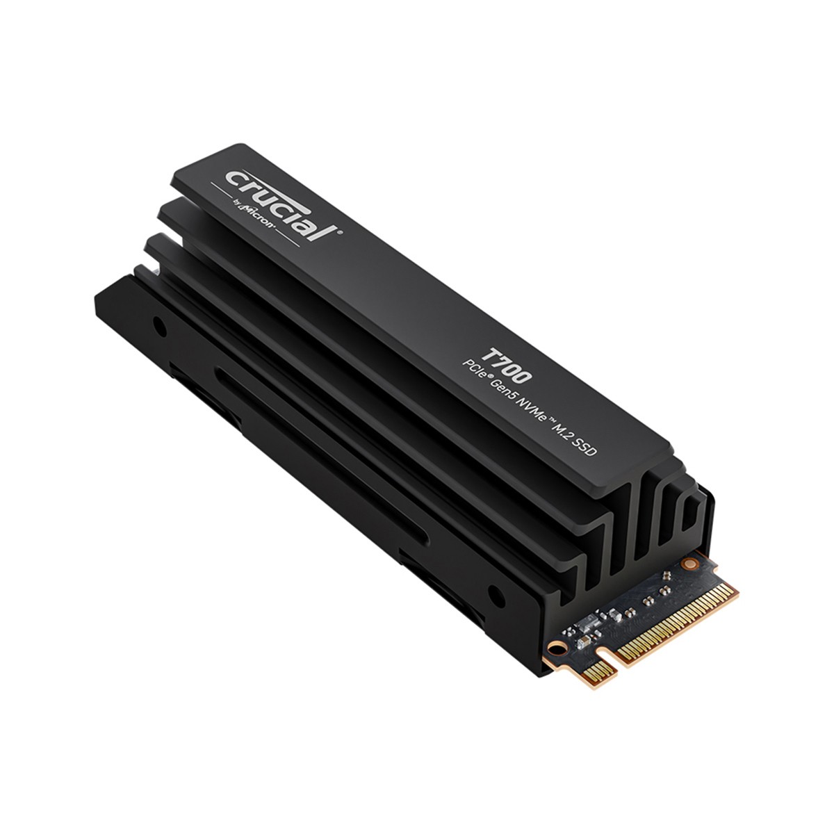 Crucial T700 2TB PCIe Gen5 NVMe M.2 Internal SSD - SKU#2072832