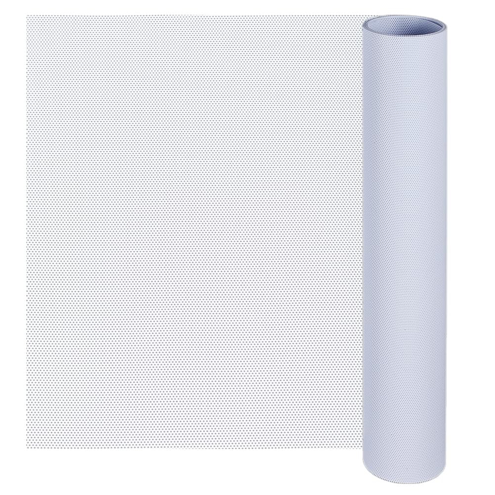 BENECREAT 78.7x11.8inch White Computer Mesh Dust Filter, PVC Dustproof Mesh Filt