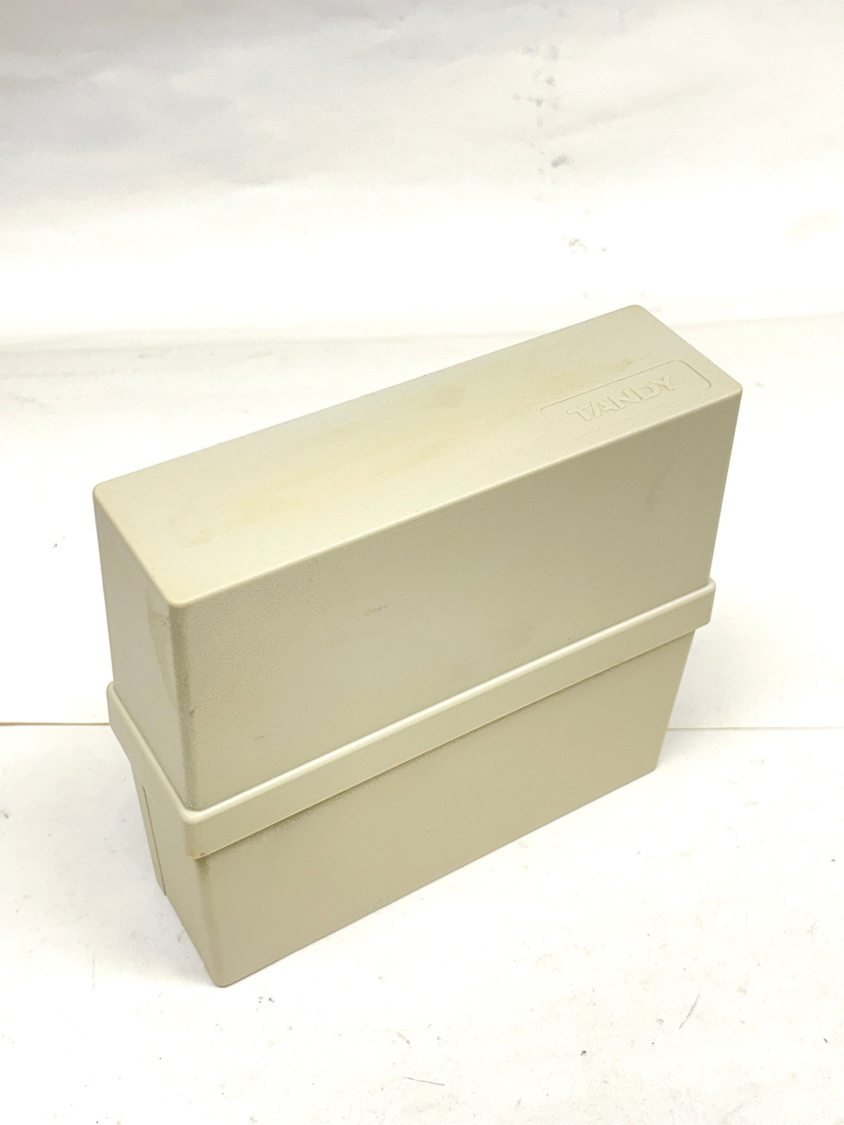 Vintage Radioshack Tandy Plastic Case For 5.25" Diskettes Storage
