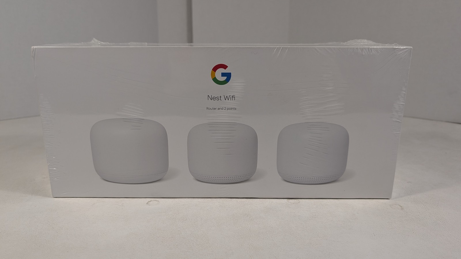 GOOGLE GA00823-US NEST WiFi ROUTER - SNOW - PACK OF 3