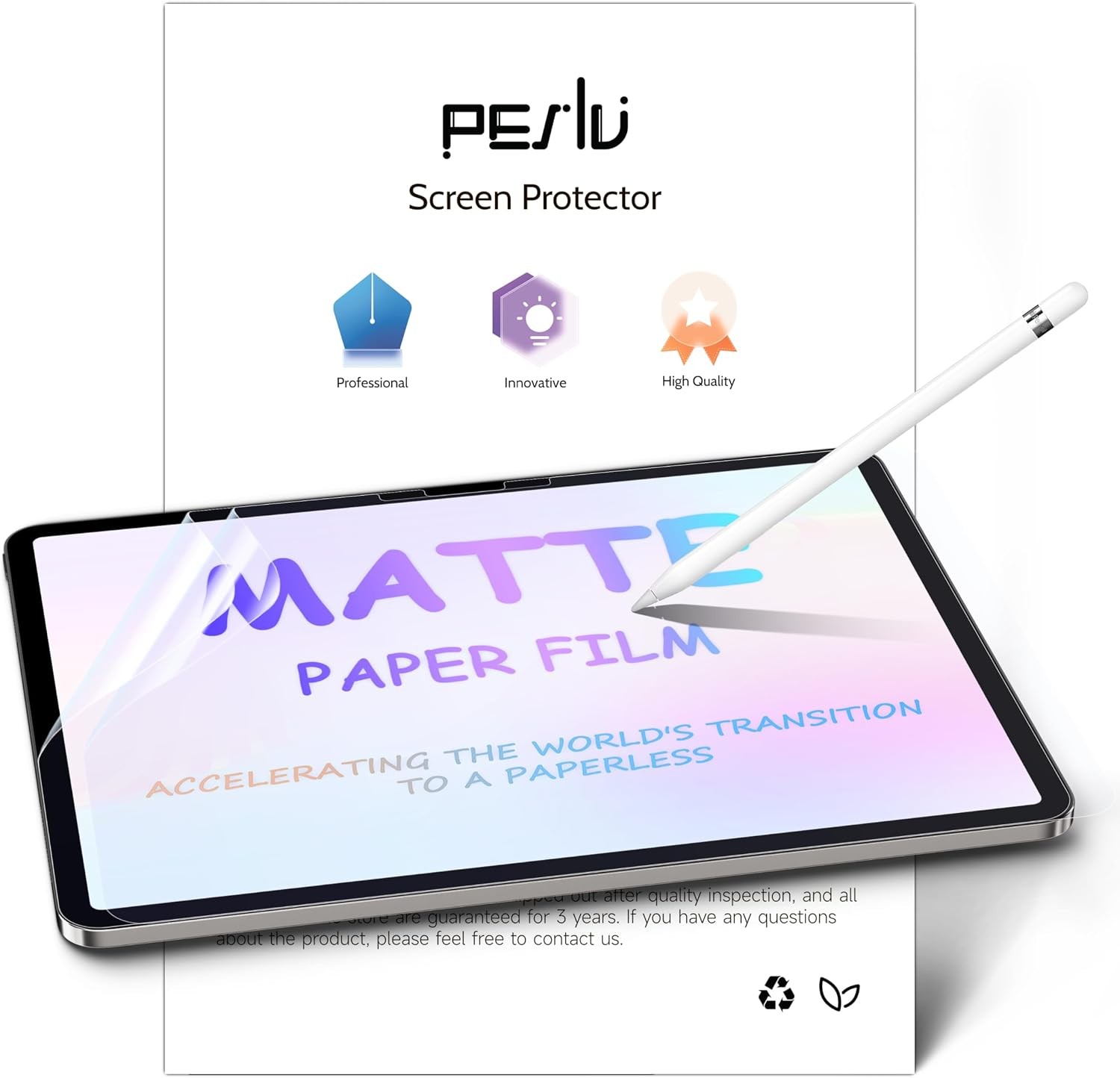 2 Pack Like Paper Screen Protector for iPad Pro 11 Inch M4/M5 [2024/2025 5/6th