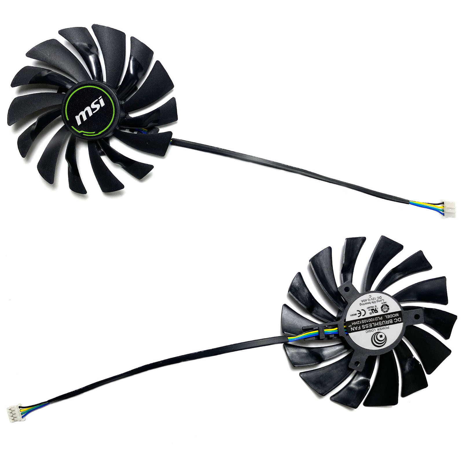 Cooling Fan Graphic Card Fan Replacement Part for MSI M.2 XPANDER- AERO
