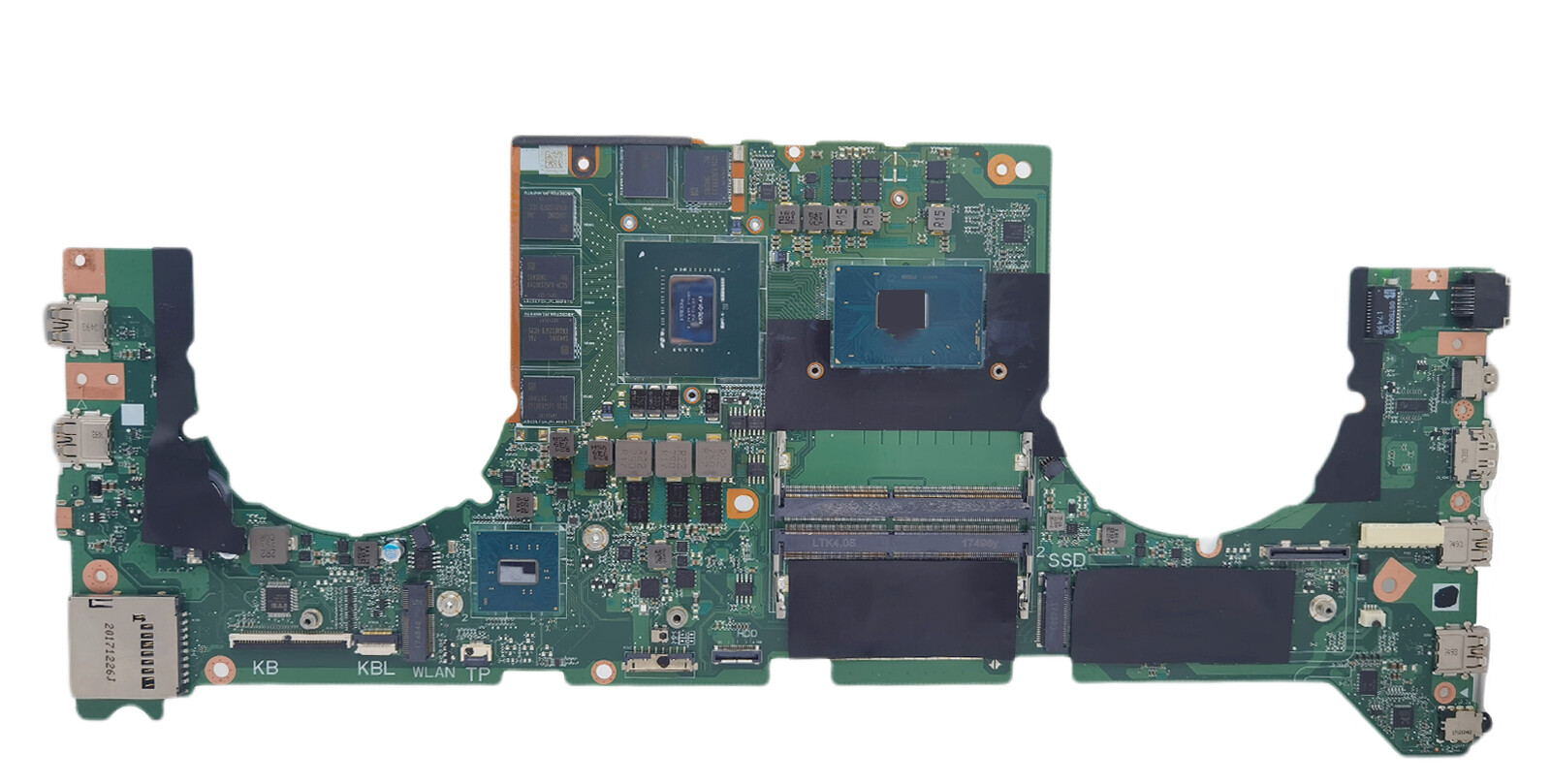 For ASUS ROG GL703VM i5 i7 7th Gen GTX1060-3G DABKNMB1AA0 Laptop Motherboard