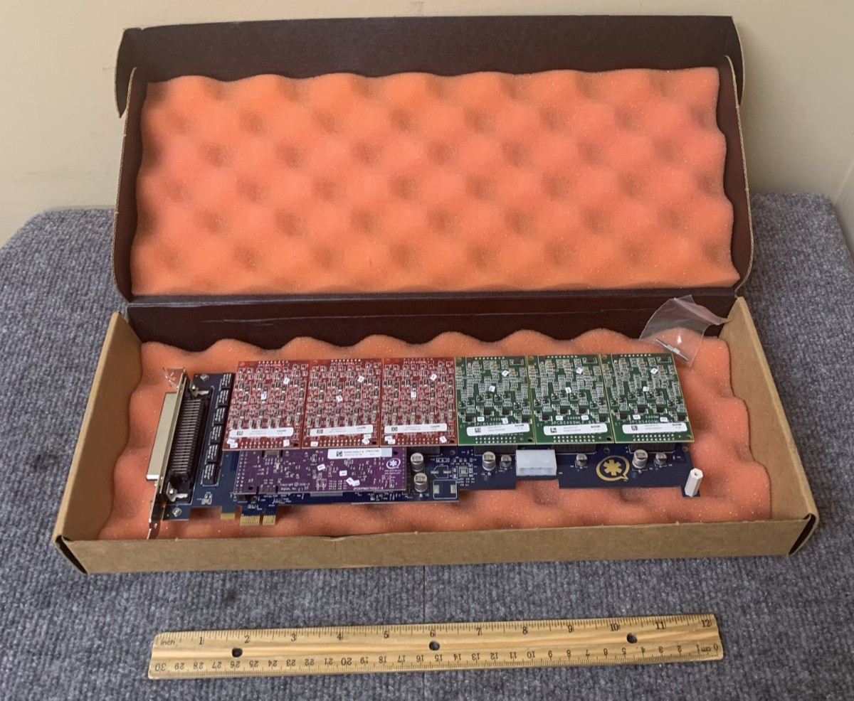Digium DIGCN01AX400M PCIe Card w/ Modules - Open Box -