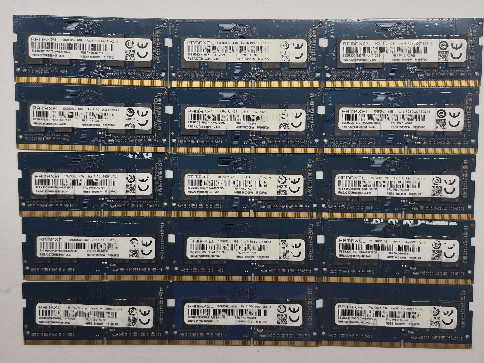  RAMAXEL LAPTOP MEMORY 4GB 1RX16PC4-2400T-SC0-11 RMSA3270MB86H9F-2400 #3