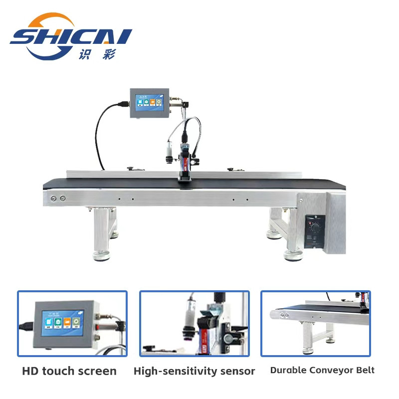 12.7mm Online Auto Inkjet Printer for Bag Date QR