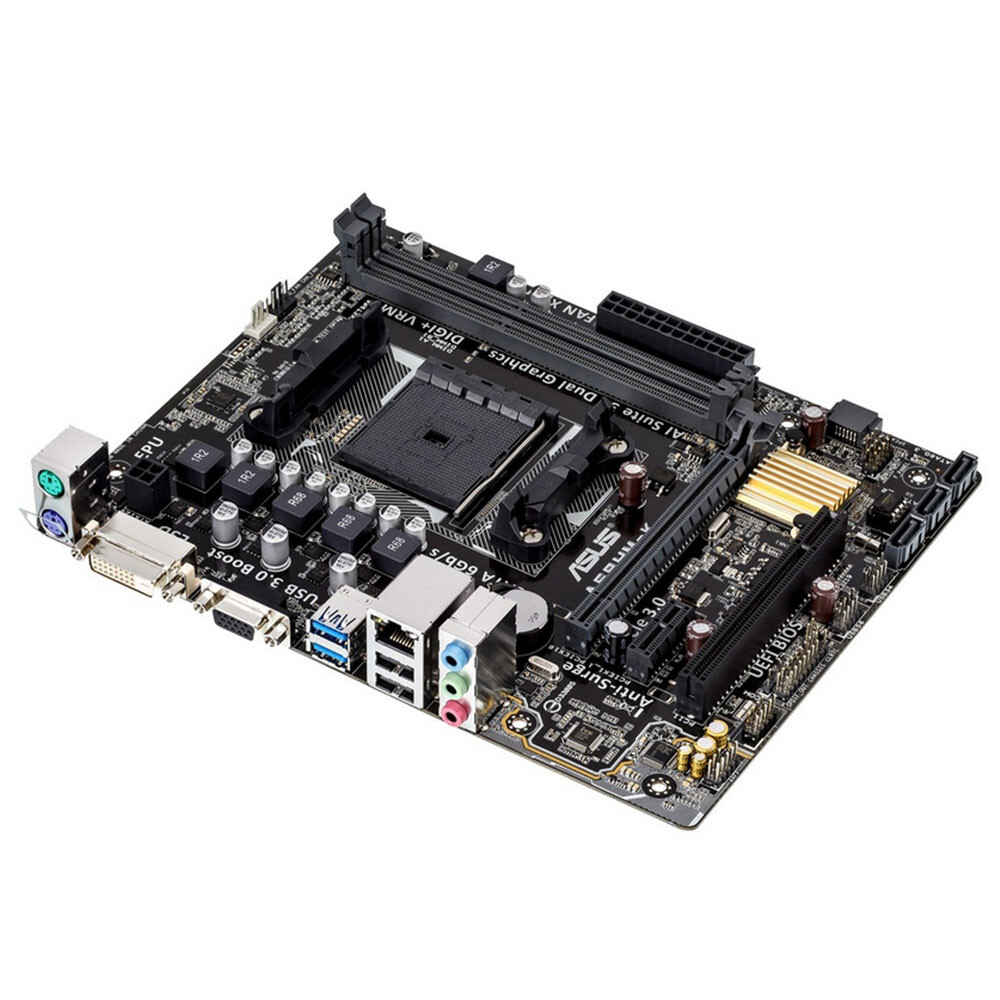 For ASUS A68HM-K Motherboard AMD A68H FM2/FM2+ DDR3 SATA III PCI-E 3.0 Tested OK
