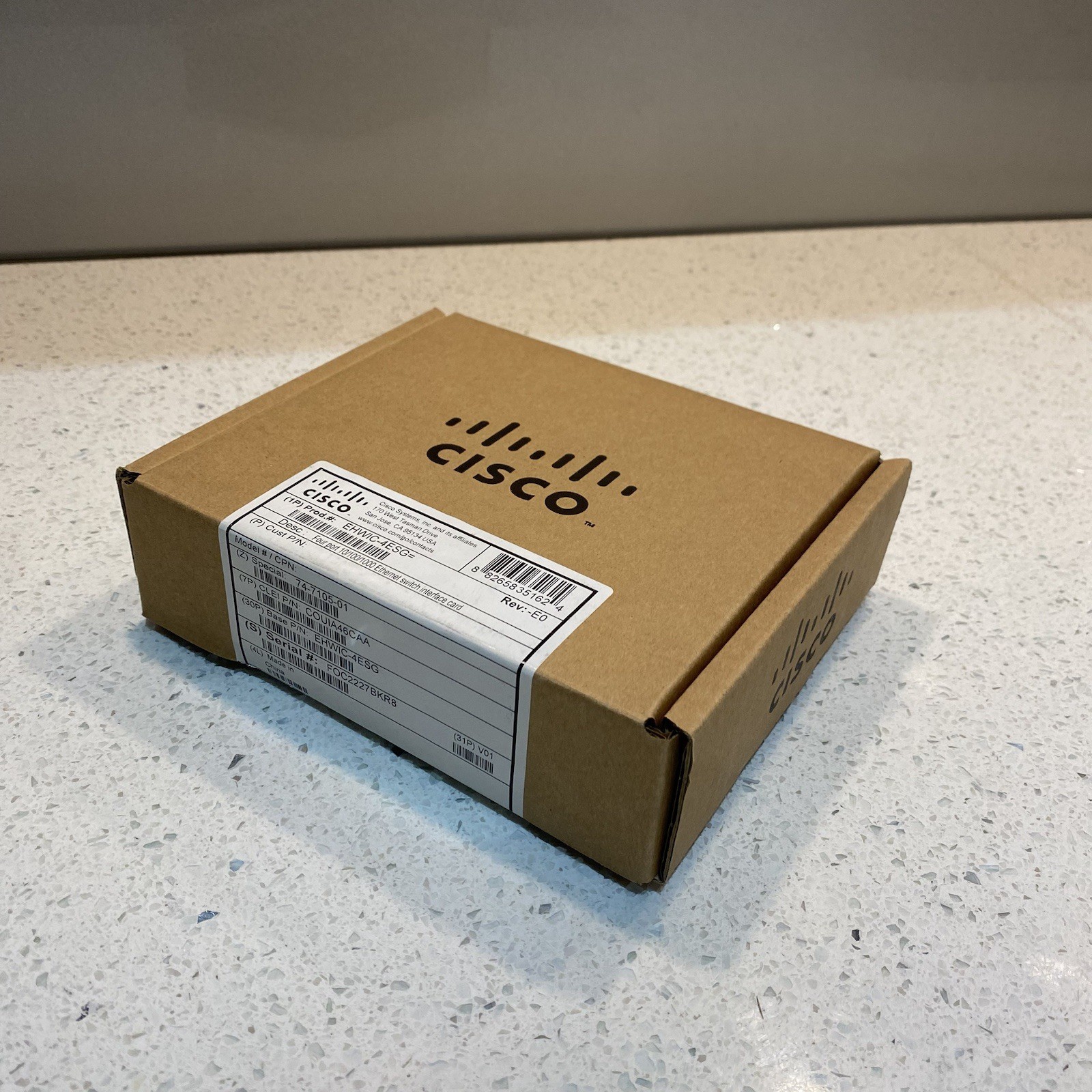 Cisco EHWIC-4ESG  4-Port Gigabit Enhanced High Interface Module Card