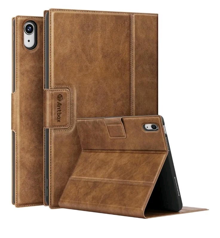 Antbox Case for iPad (A16) 11th (11'')/ 10th Generation (10.9''), TanHigh Grade
