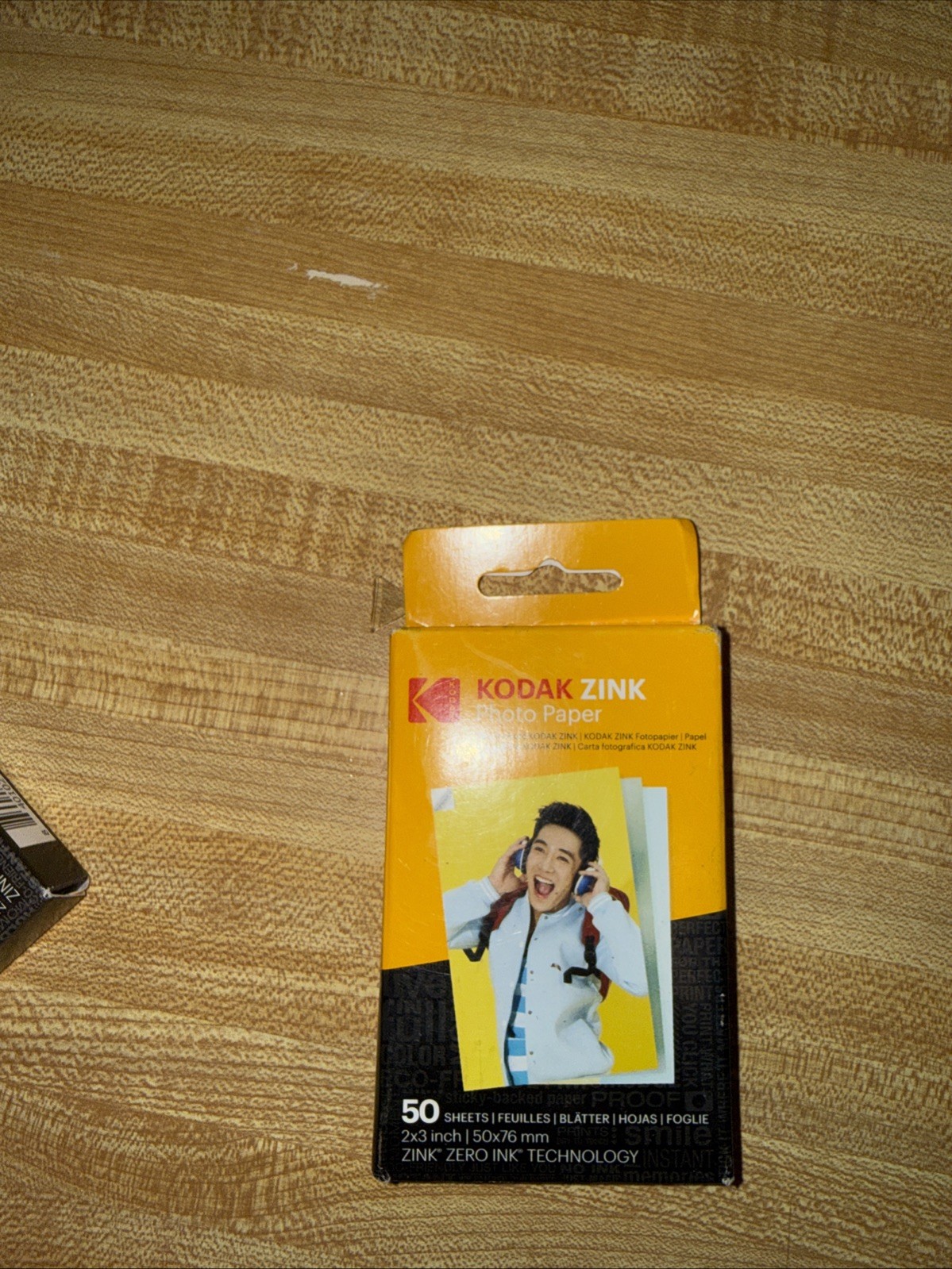 Kodak 2x3” Premium Zink Photo Paper - 50 Sheets Sticky-Backed Photo Paper