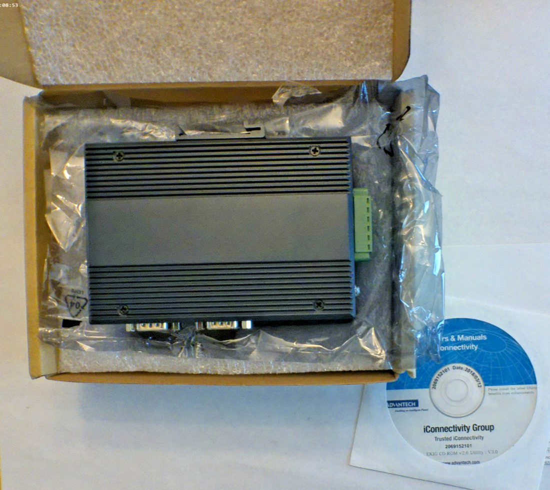 Advantech EKI-1522-BE Serial Device Server 2 Port RS-232/422/485