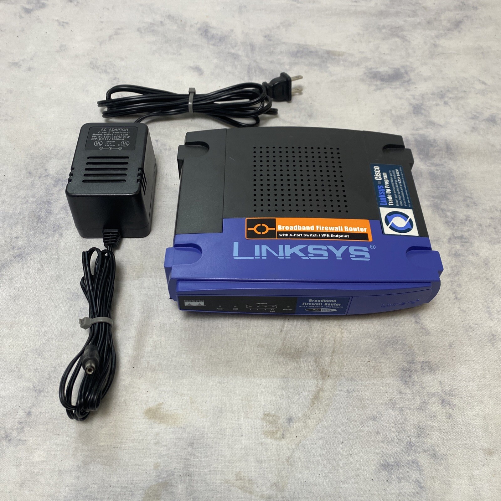 Linksys BEFSX41 Ver. 2 4-Port Broadband Forewall Router