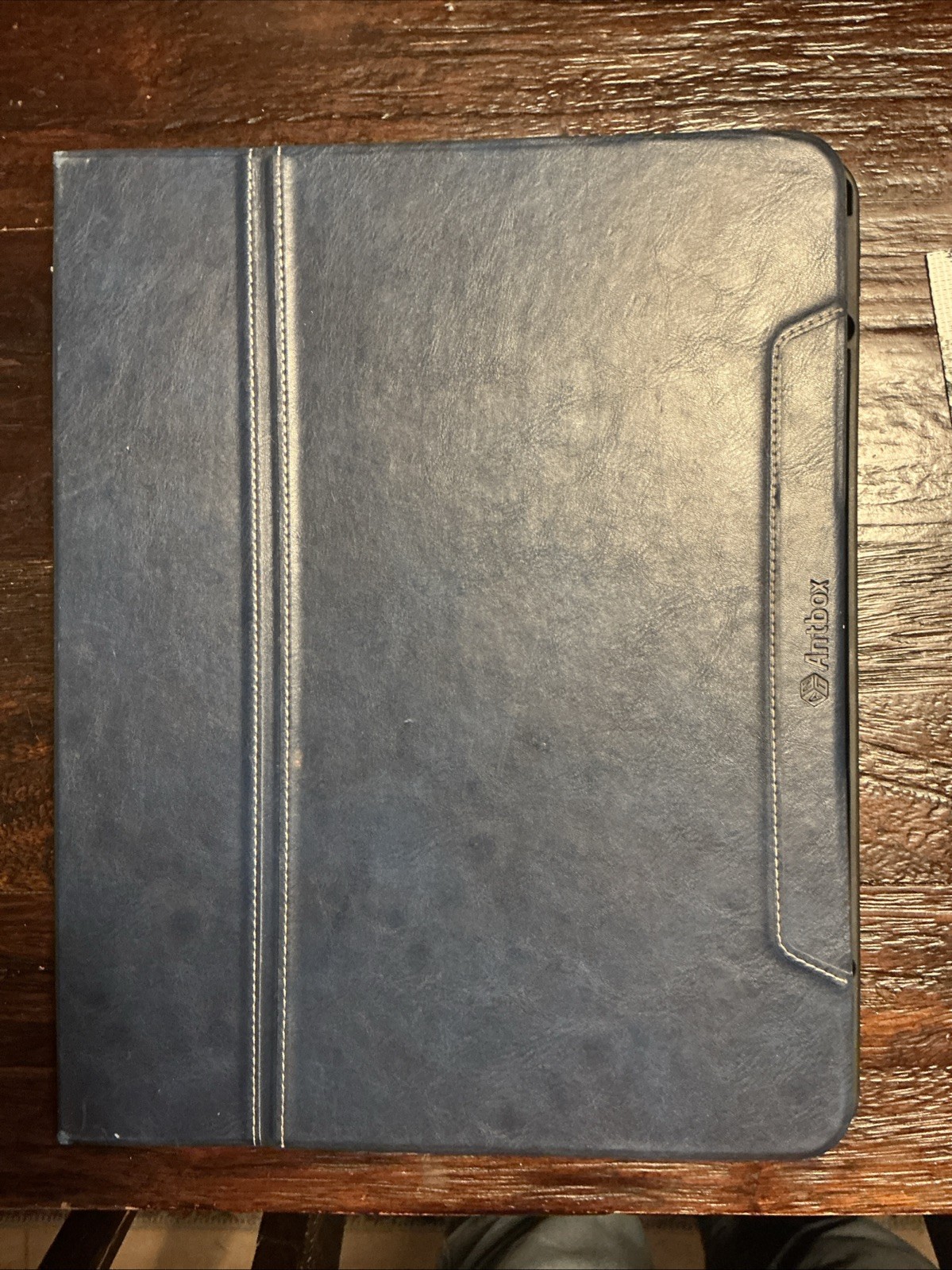 Antbox for iPad Pro 11 Inch Case M5 2025/M4 2024, Built-in Pencil Blue