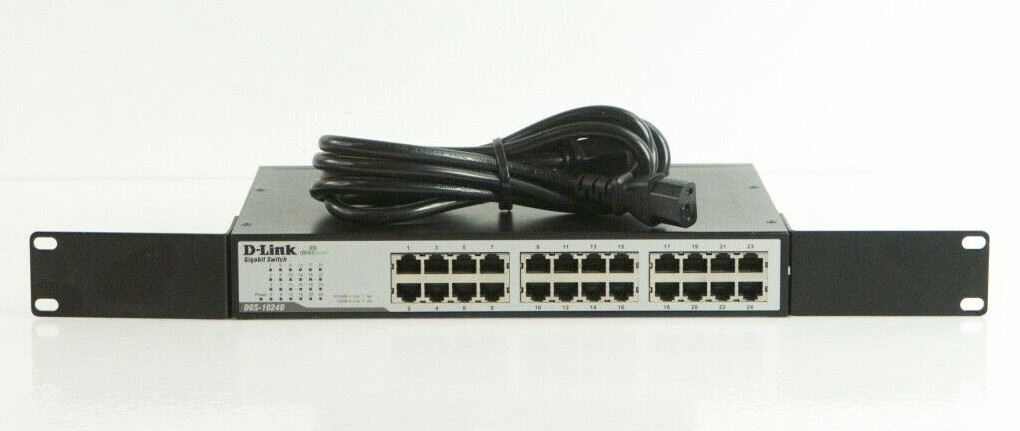 D-Link DGS-1024D Rack Mount Gigabit Switch j396