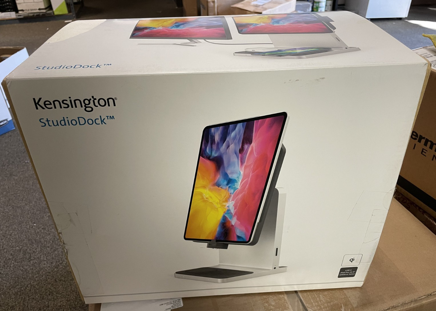 Kensington StudioDock Model M01550 for  iPad Pro 12.9" 2018/20/21/22 Open box