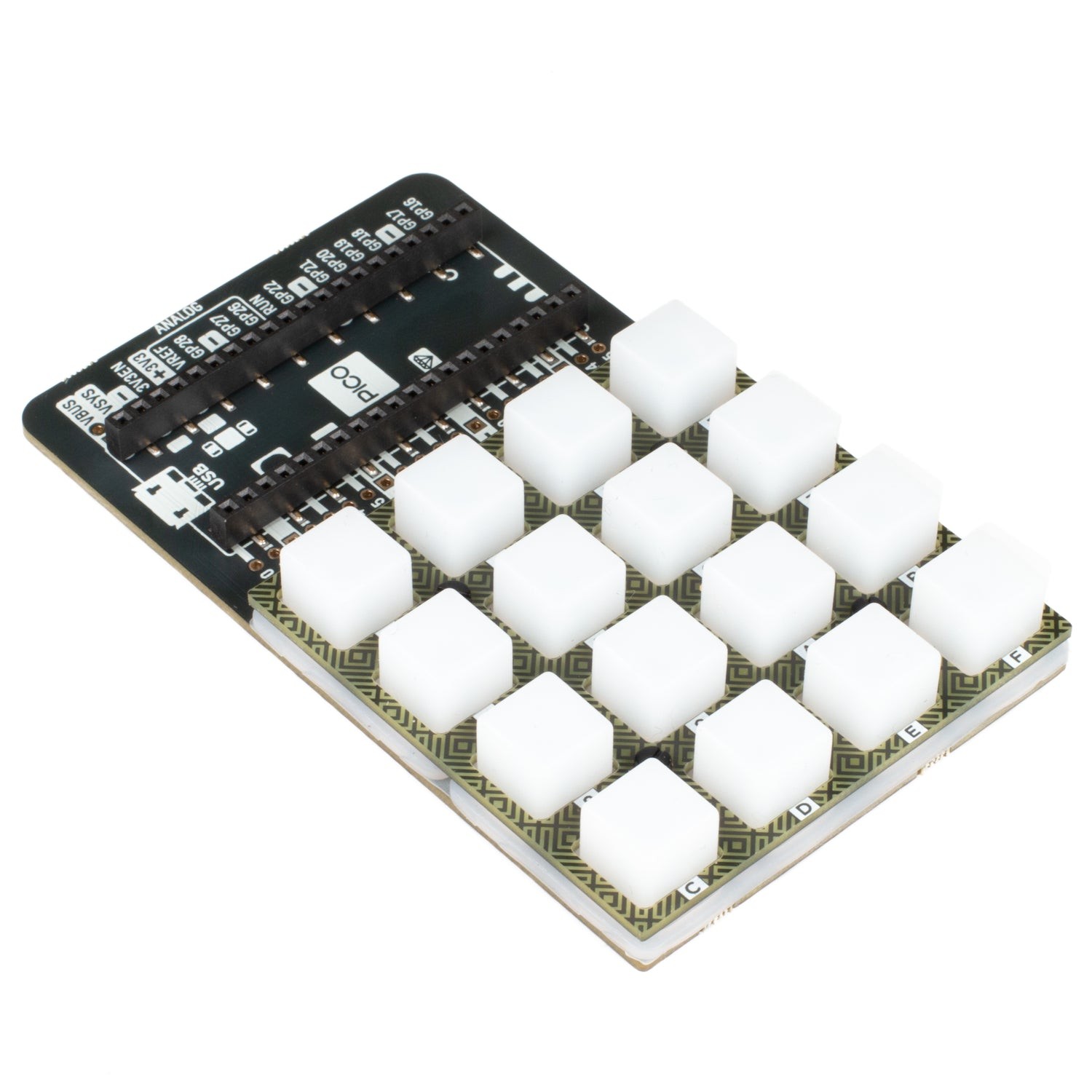 Pimoroni Pico RGB Keypad Base compatible with Raspberry Pi Pico PIM551