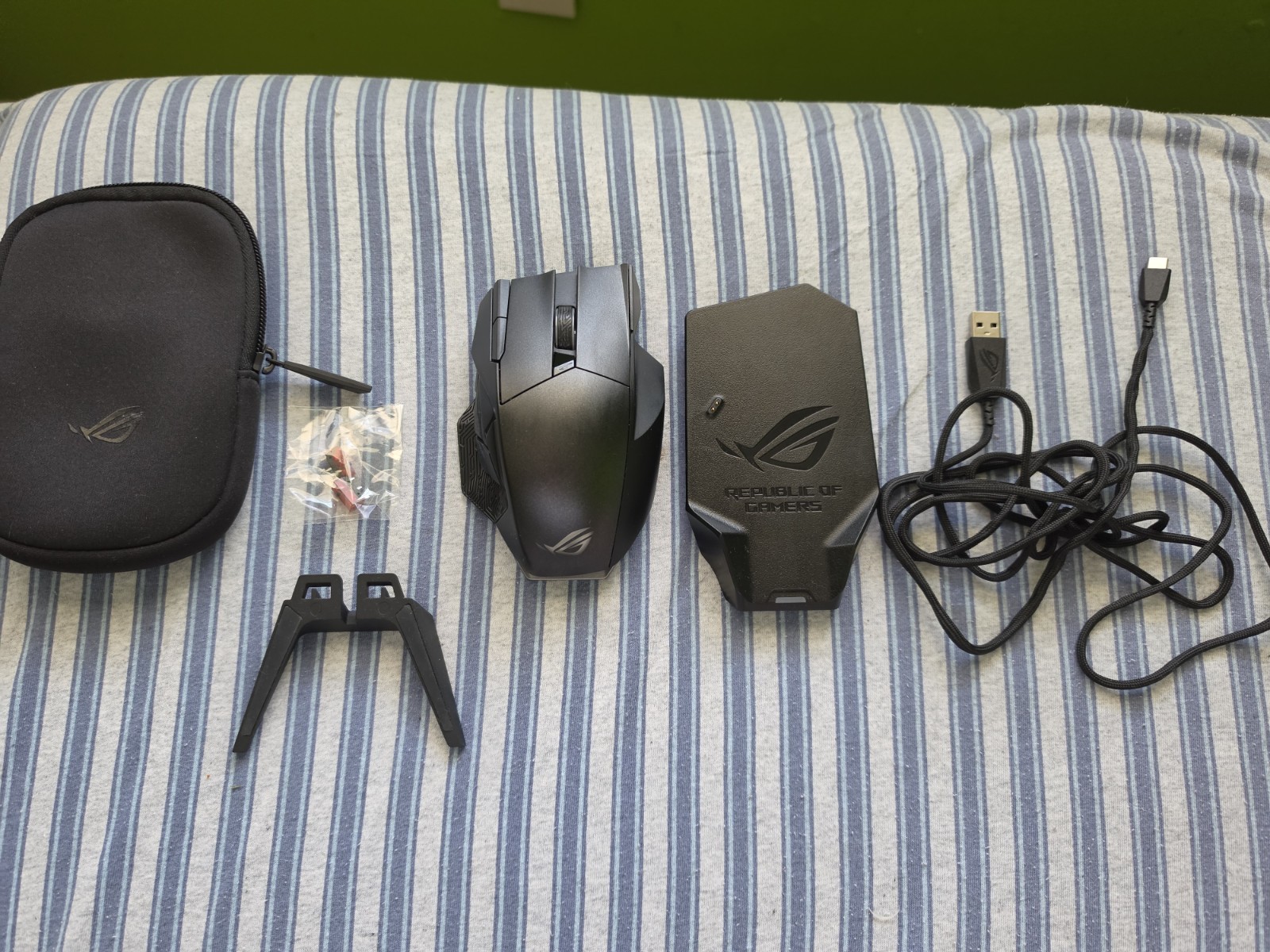 ASUS ROG Spatha X Wireless Optical Gaming Mouse 19000 Black