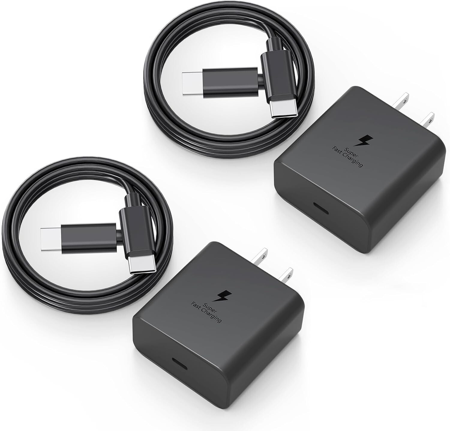 2Pack 45W Power Charger For Lenovo Chromebook 300e 100e 500e S330 S340 C330 C340