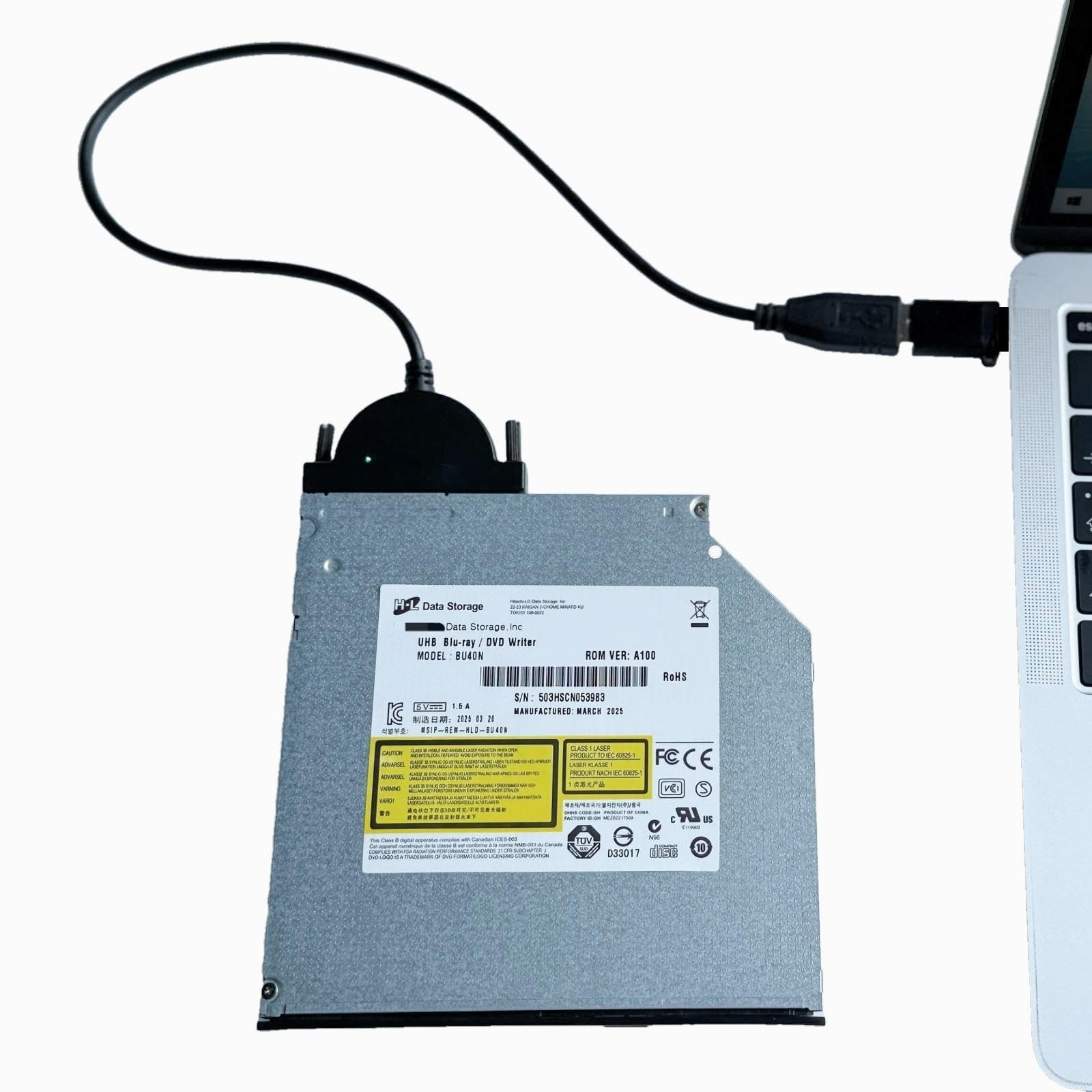 JOTEC BU40N BU50N Super Slim Internal 4K UHD Blu-Ray Drive