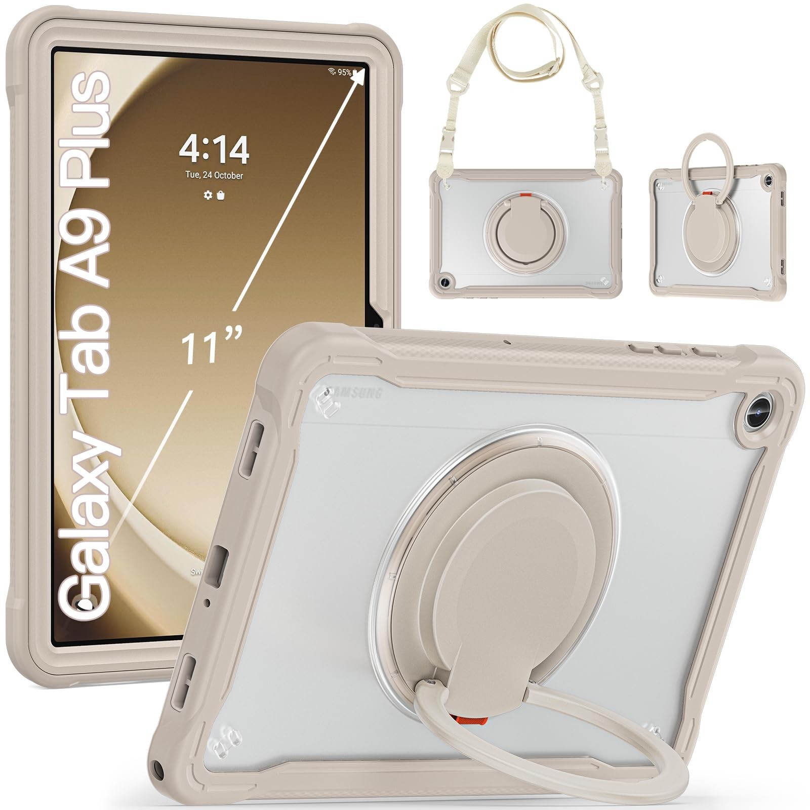 Case for Galaxy Tab A9+ - Samsung Tablet A9 Plus 5G 11 inch 2023