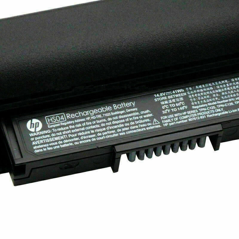 NEW OEM 41WH HS04 Battery For HP HS03 HSTNN-LB6U 807956-001 807957-001 807612-42