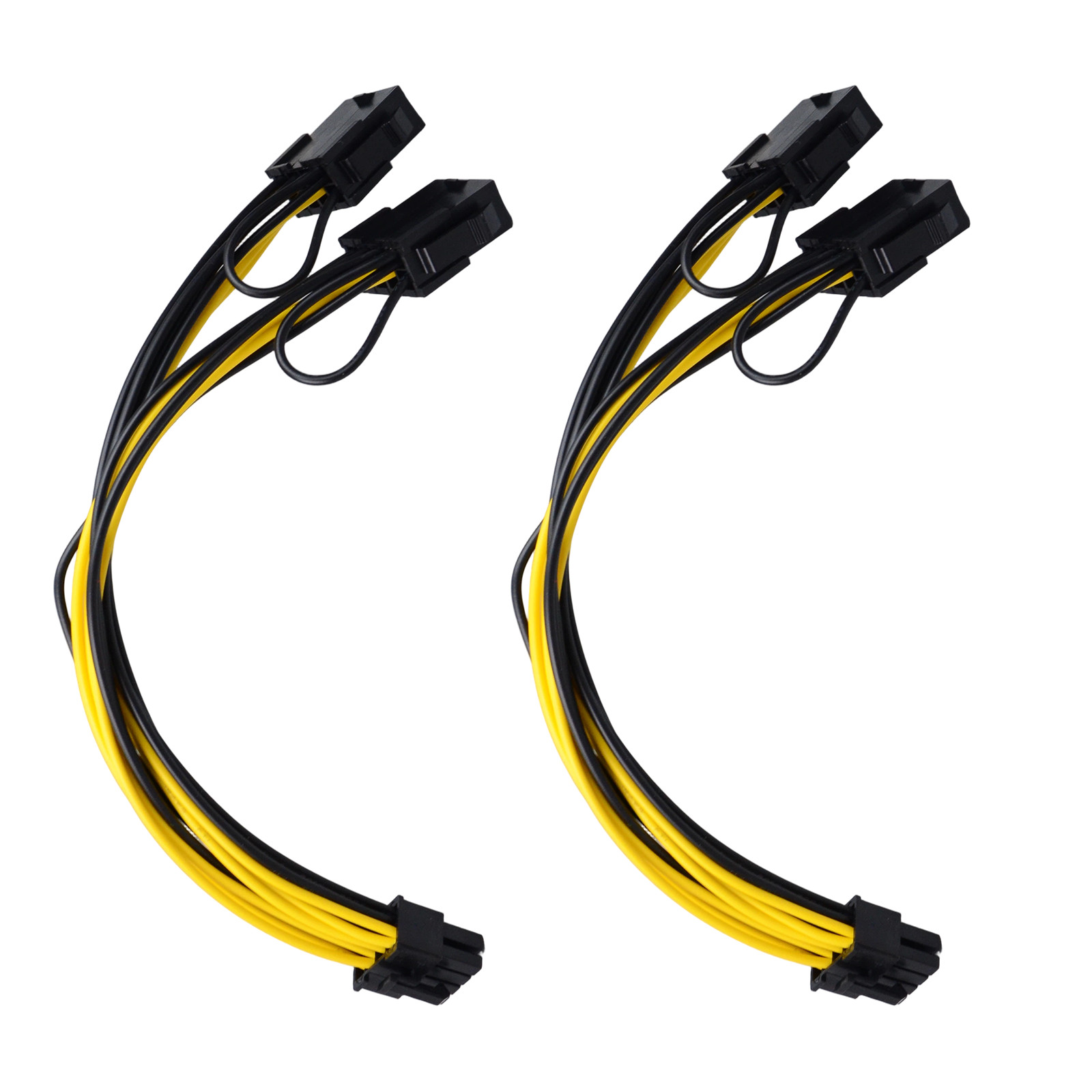 2-10PCS 030-0571-000 Dual 8 to 8 GPU Power Cable For Tesla K80 M60 M40 P100