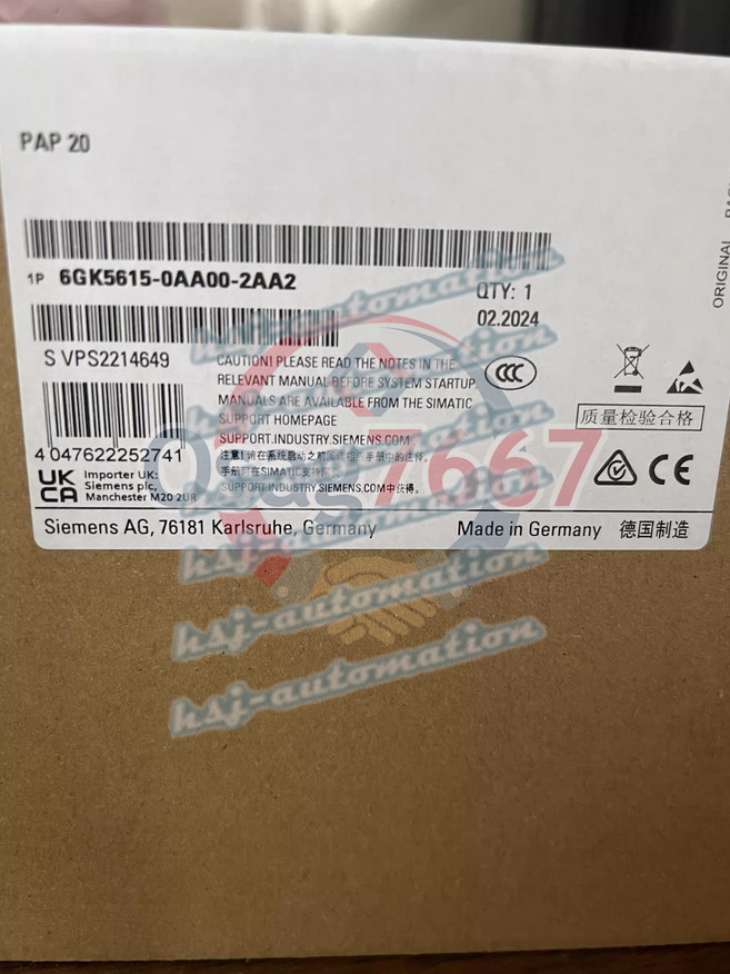 One New Siemens SCALANCE S615 Industrial Router 6GK5615-0AA00-2AA2