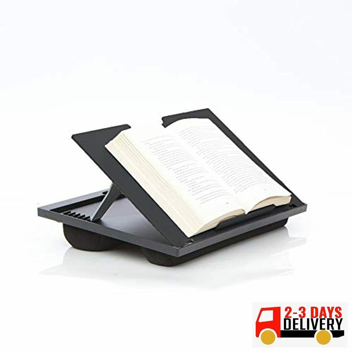 Adjustable Lap Laptop Desk Stand Dual Cushion Work Table Writing Drawing Board