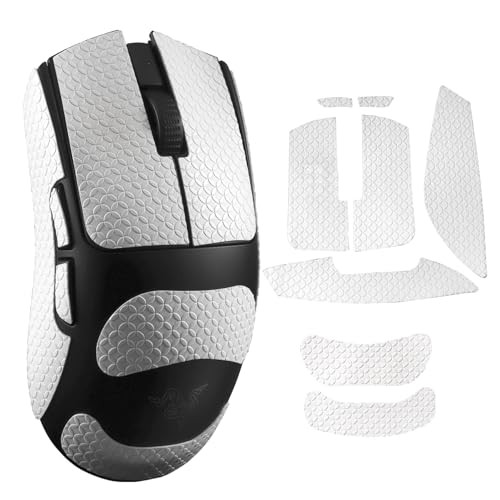 IMMOENUC Mouse Grip Tape for Razer Viper V3 Pro Mouse Anti-Slip Tape PVC