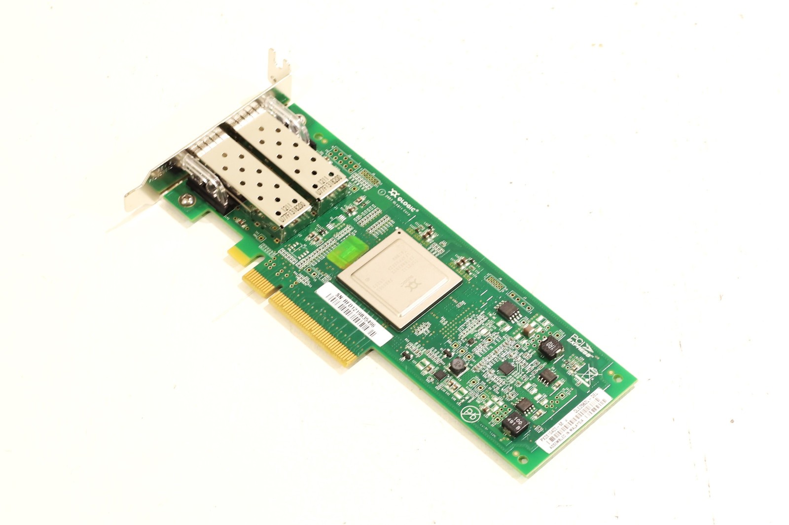 Dell QLE2562 Dual-Port 8GbE SFP PCIe Host Bus Adapter Dell P/N: 0VX60F Tested