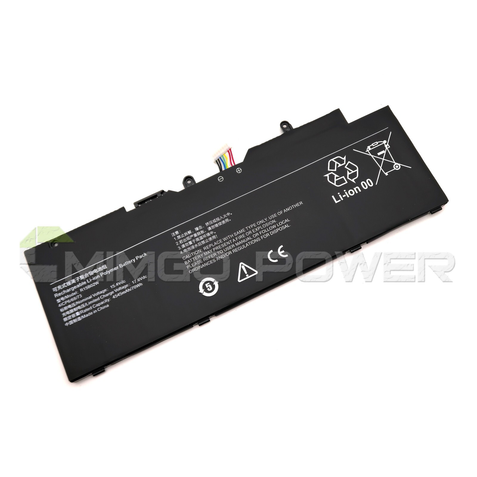New Genuine R15B02W 15.4V 4545mAh Laptop Battery for Xiaomi RedmiBook Pro 15 OEM