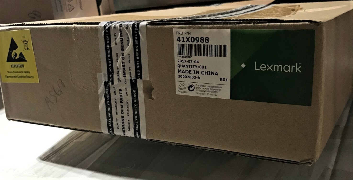 NEW SEALED GENUINE LEXMARK 41X0988 MS610DE M3150 POLYGON LSU CONTROLLER CARD 