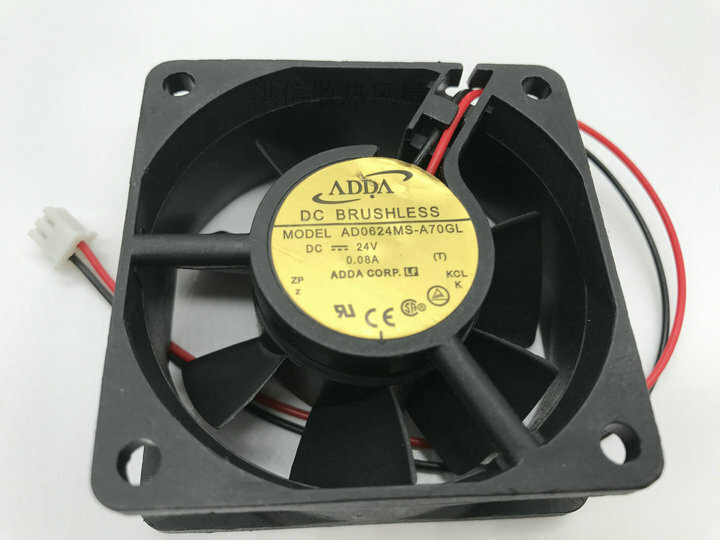 1pcs Original ADDA AD0624MS-A70GL DC24V 0.08A 6025 6 cm inverter fan  